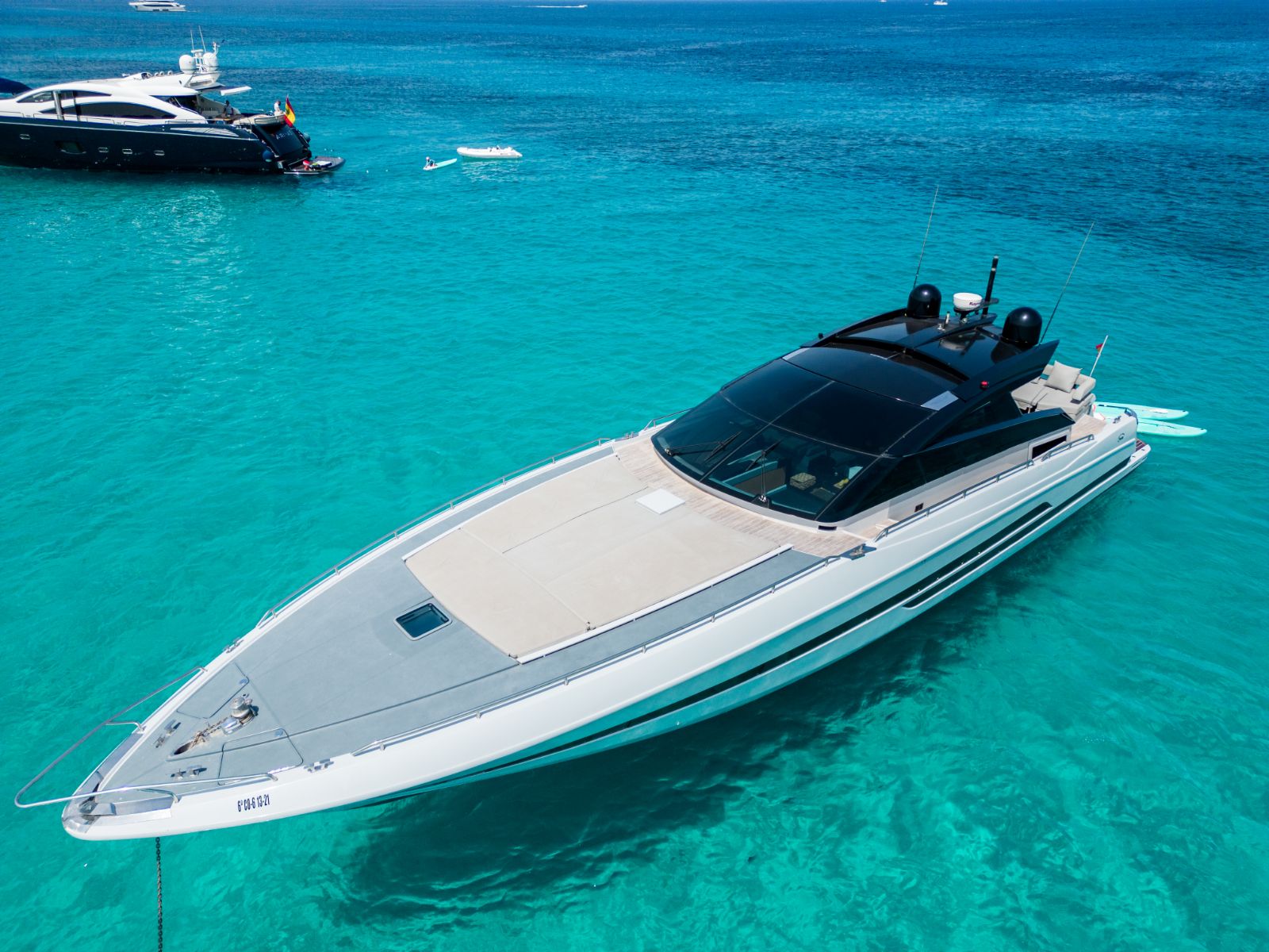 Chilli yacht charter Ibiza